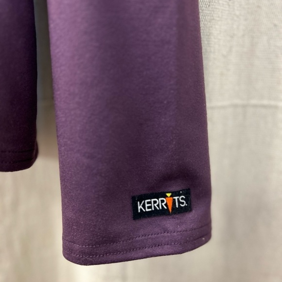 KERRITS/ Equestrian Apparel/ NWT/ Purple Mock Neck/ Riding Top/ L - Picture 2 of 10